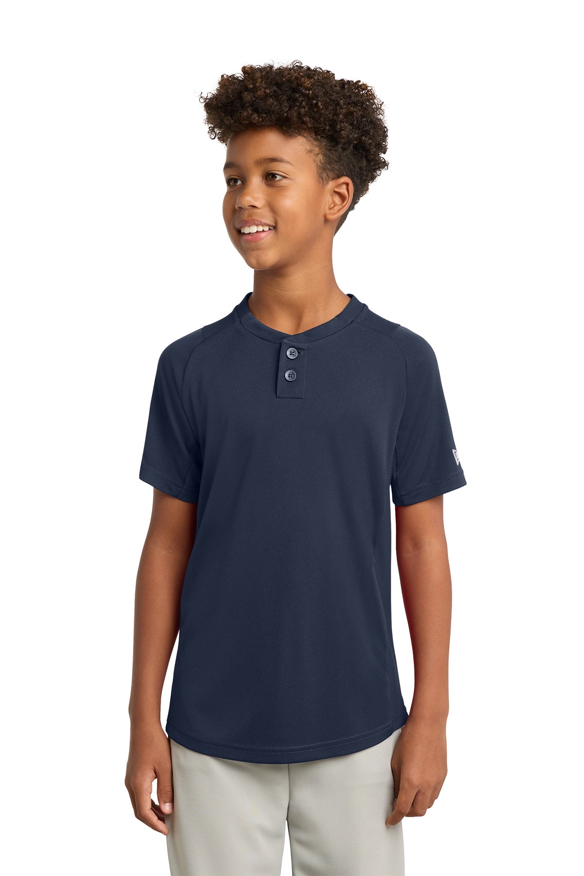 New Era® Youth Diamond Era 2-Button Jersey