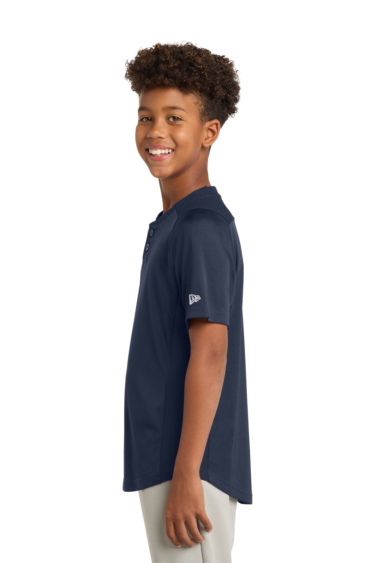 New Era® Youth Diamond Era 2-Button Jersey