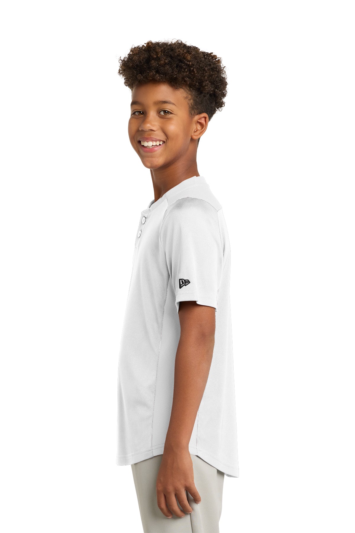 New Era® Youth Diamond Era 2-Button Jersey