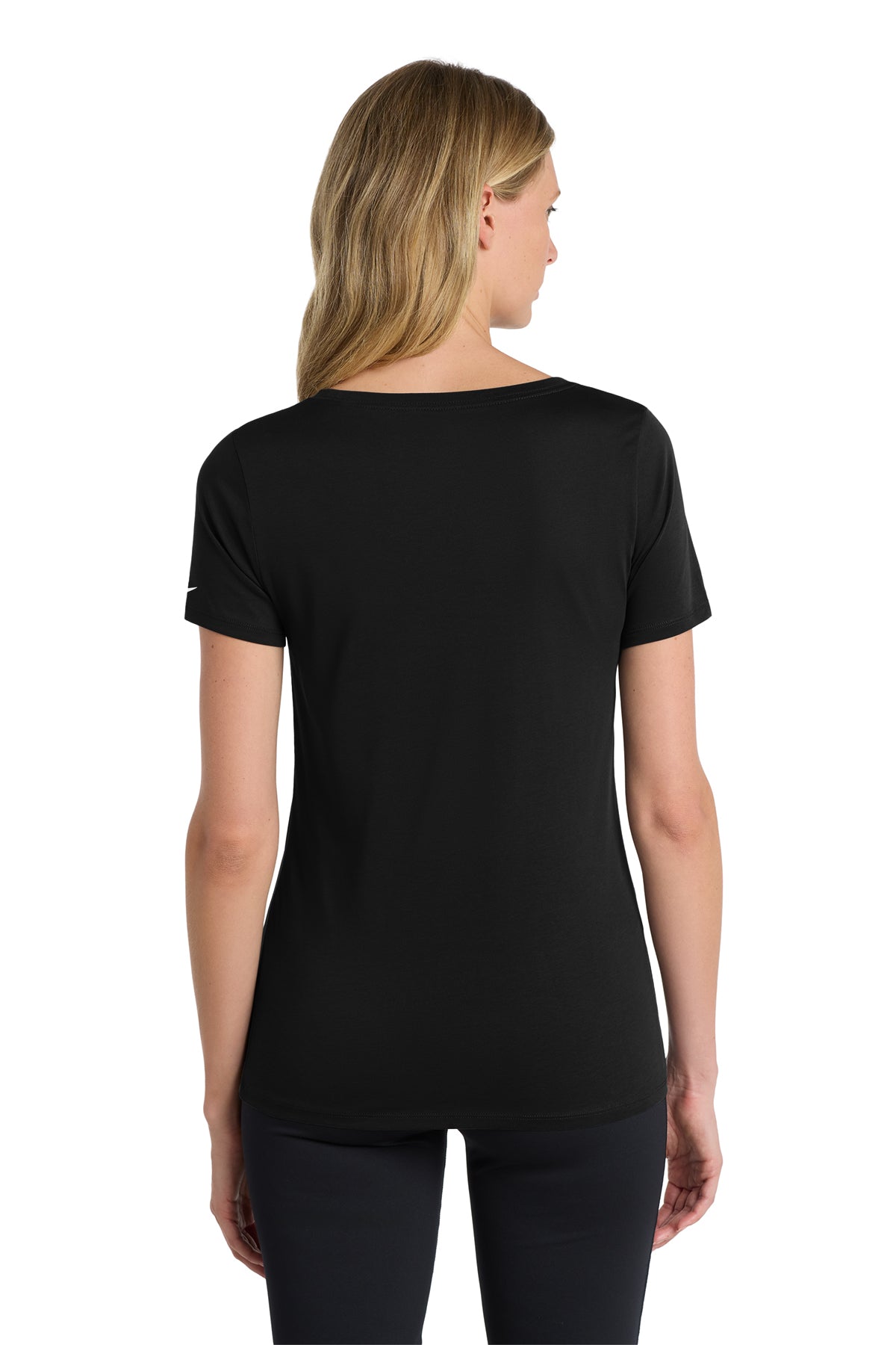 Nike Women's Dri-FIT Cotton/Poly Scoop Neck Tee