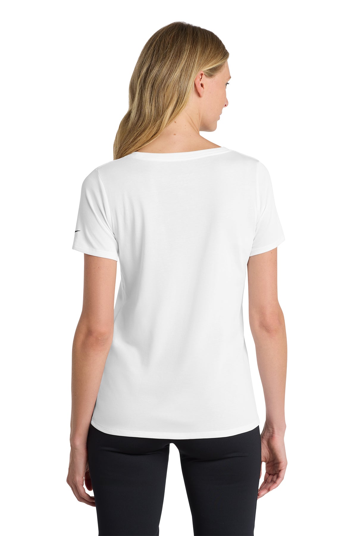 Nike Women's Dri-FIT Cotton/Poly Scoop Neck Tee