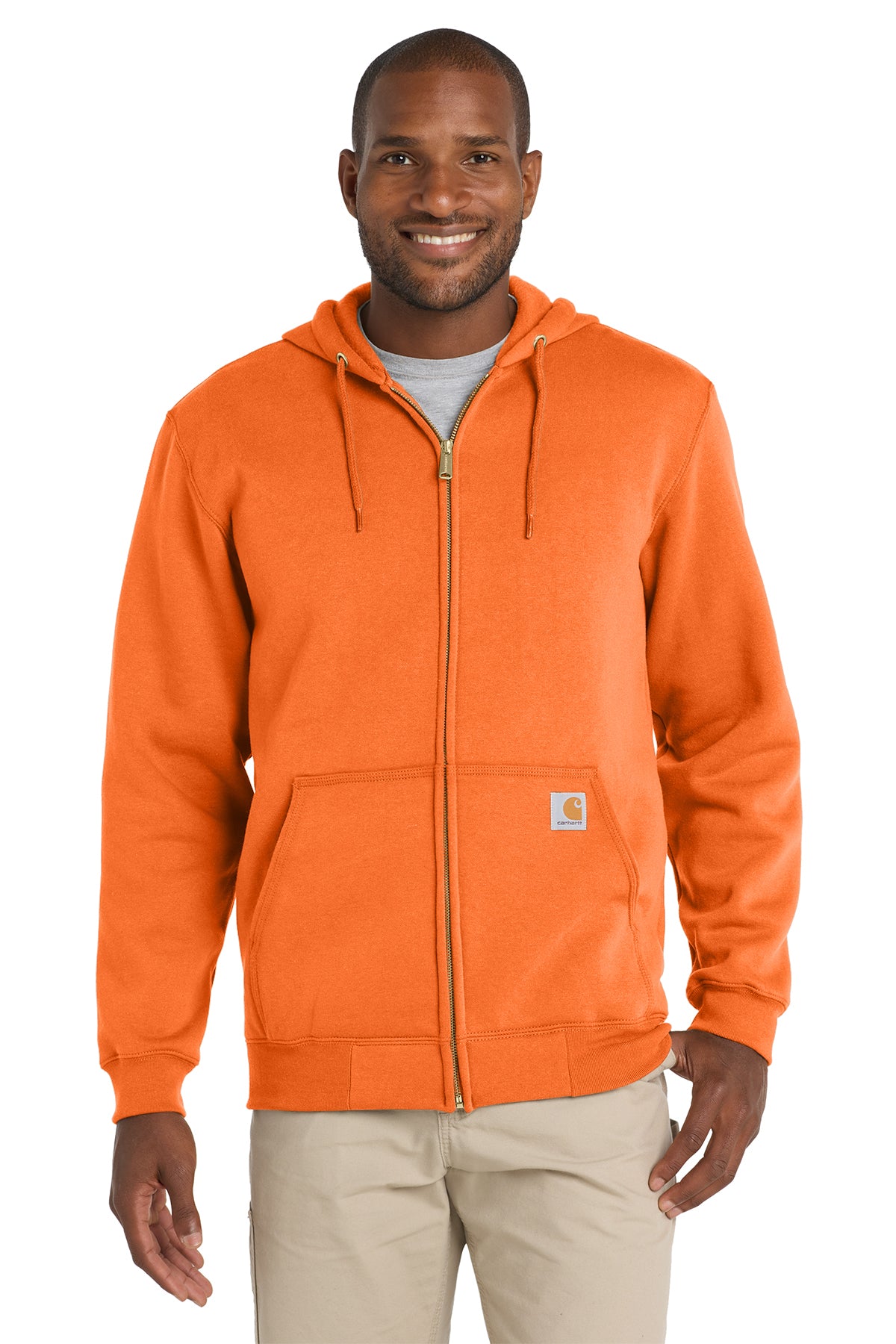 Carhartt® Midweight Hooded Zip-Front Sweatshirt