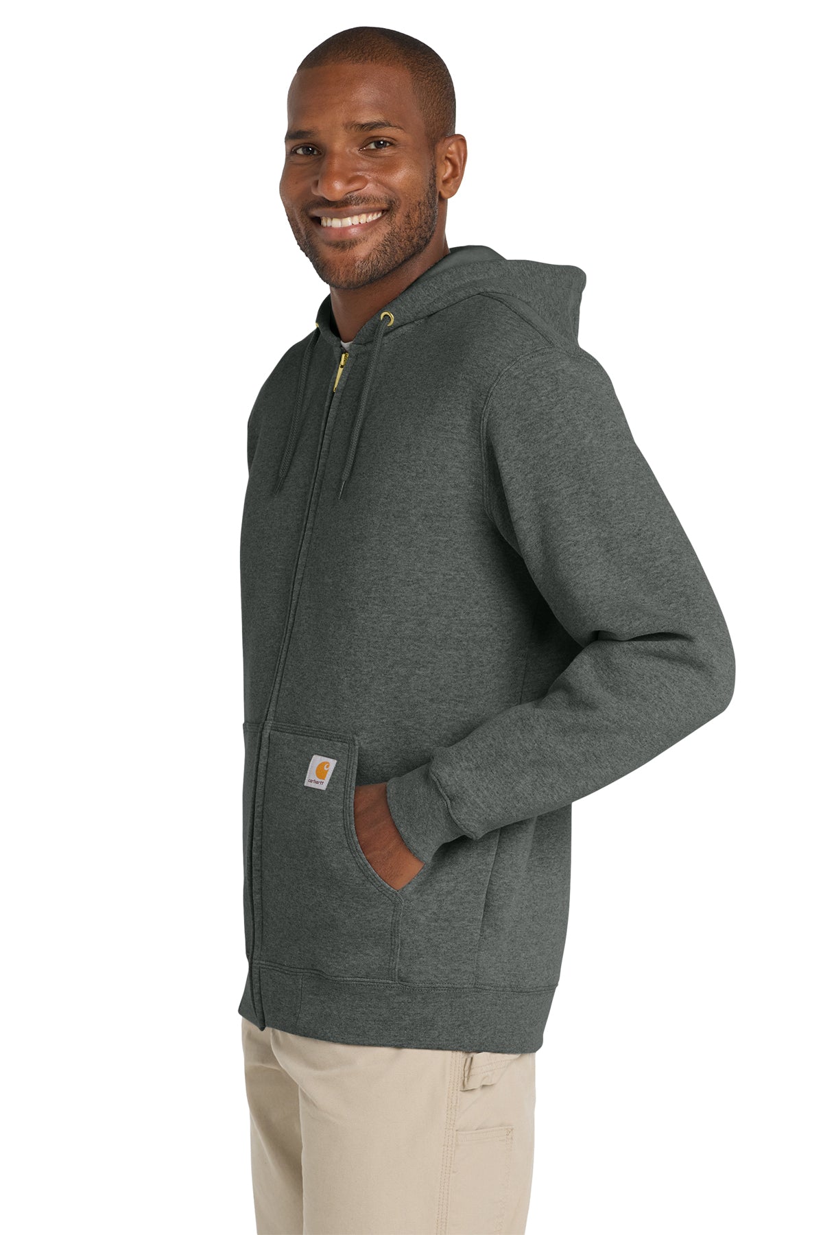 Carhartt® Midweight Hooded Zip-Front Sweatshirt