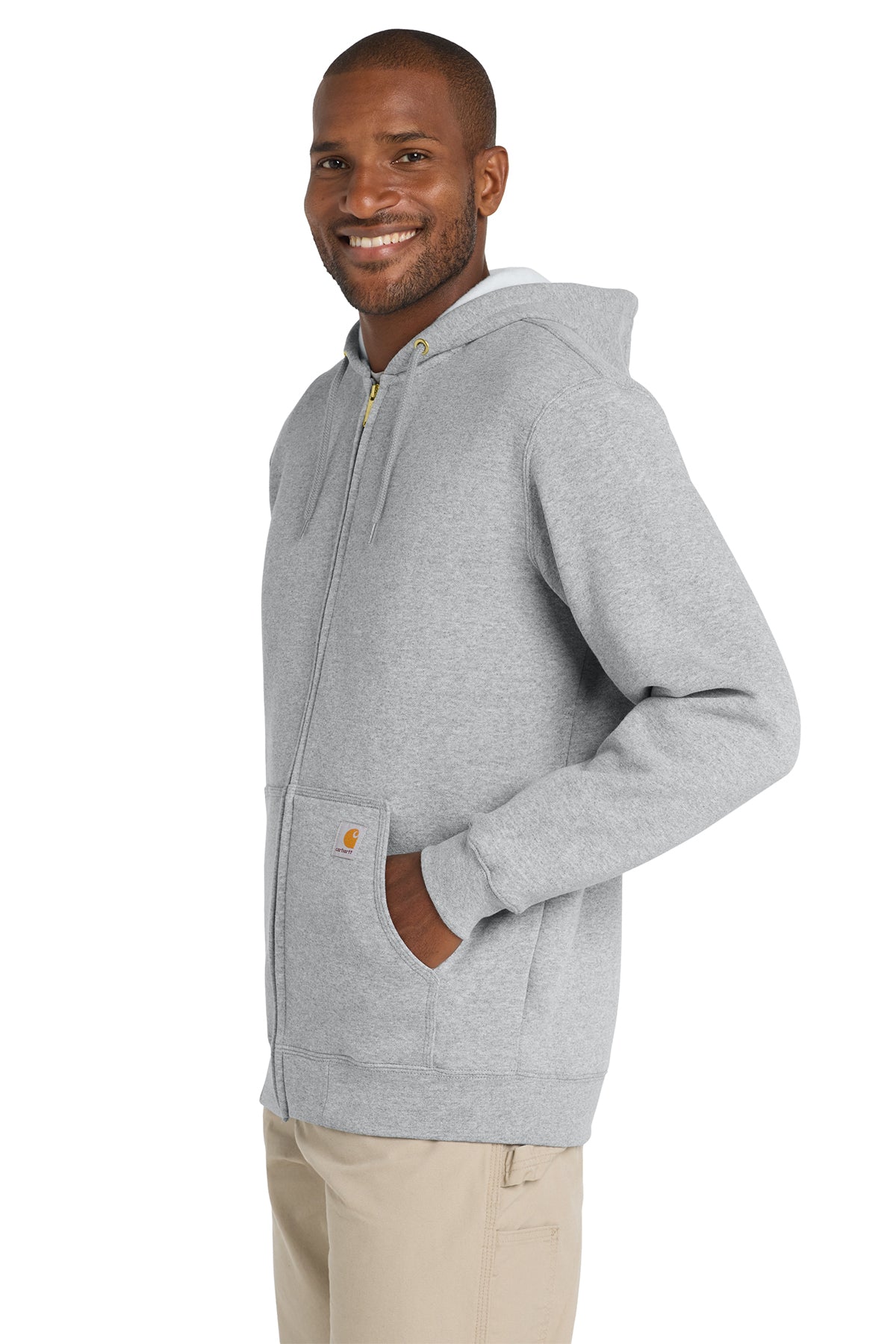 Carhartt® Midweight Hooded Zip-Front Sweatshirt