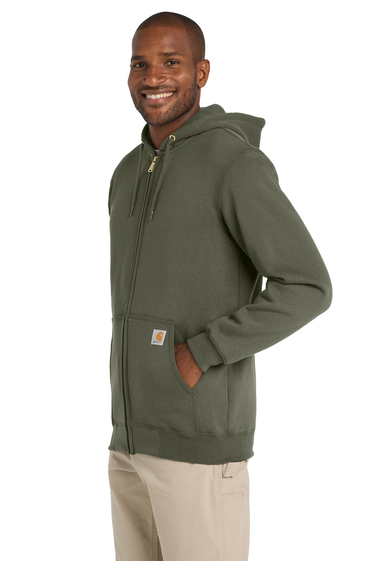 Carhartt® Midweight Hooded Zip-Front Sweatshirt