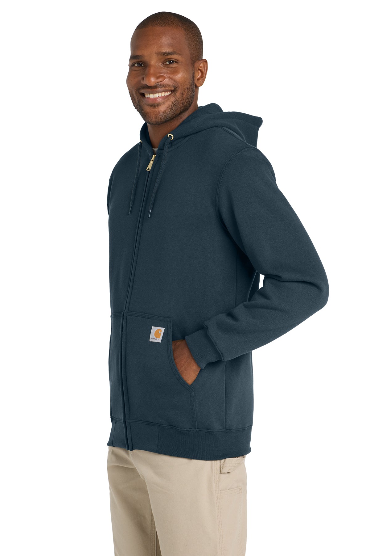 Carhartt® Midweight Hooded Zip-Front Sweatshirt