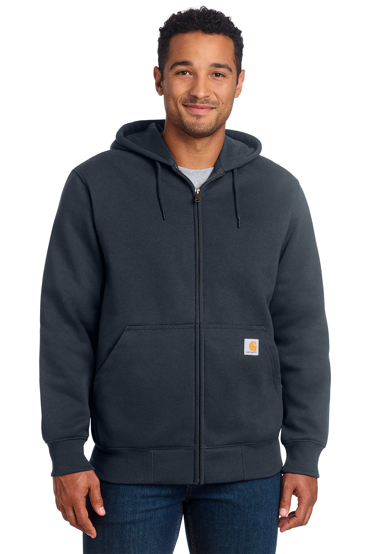 Carhartt® Rain Defender® Paxton Heavyweight Hooded Zip-Front Sweatshirt