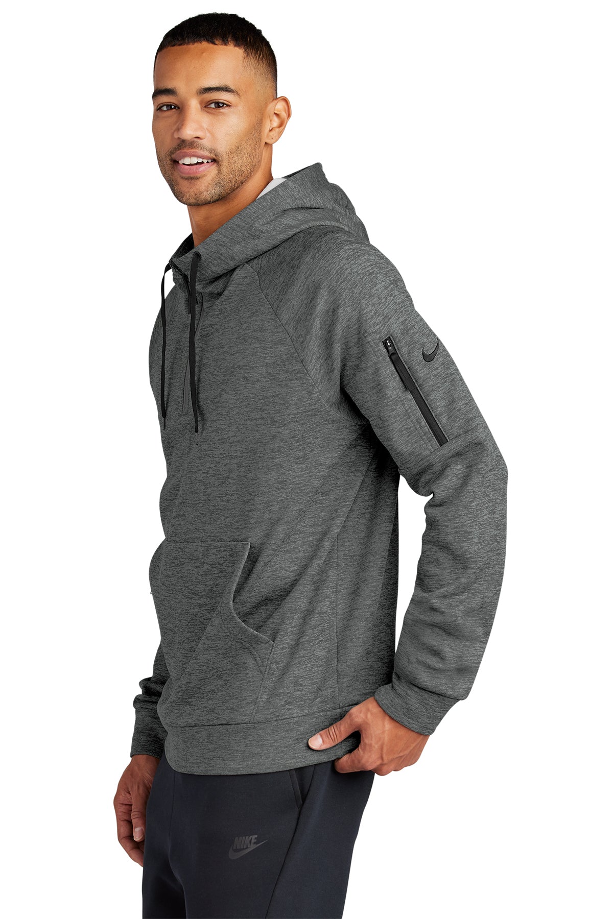 Nike Therma-FIT Pocket 1/4-Zip Fleece Hoodie