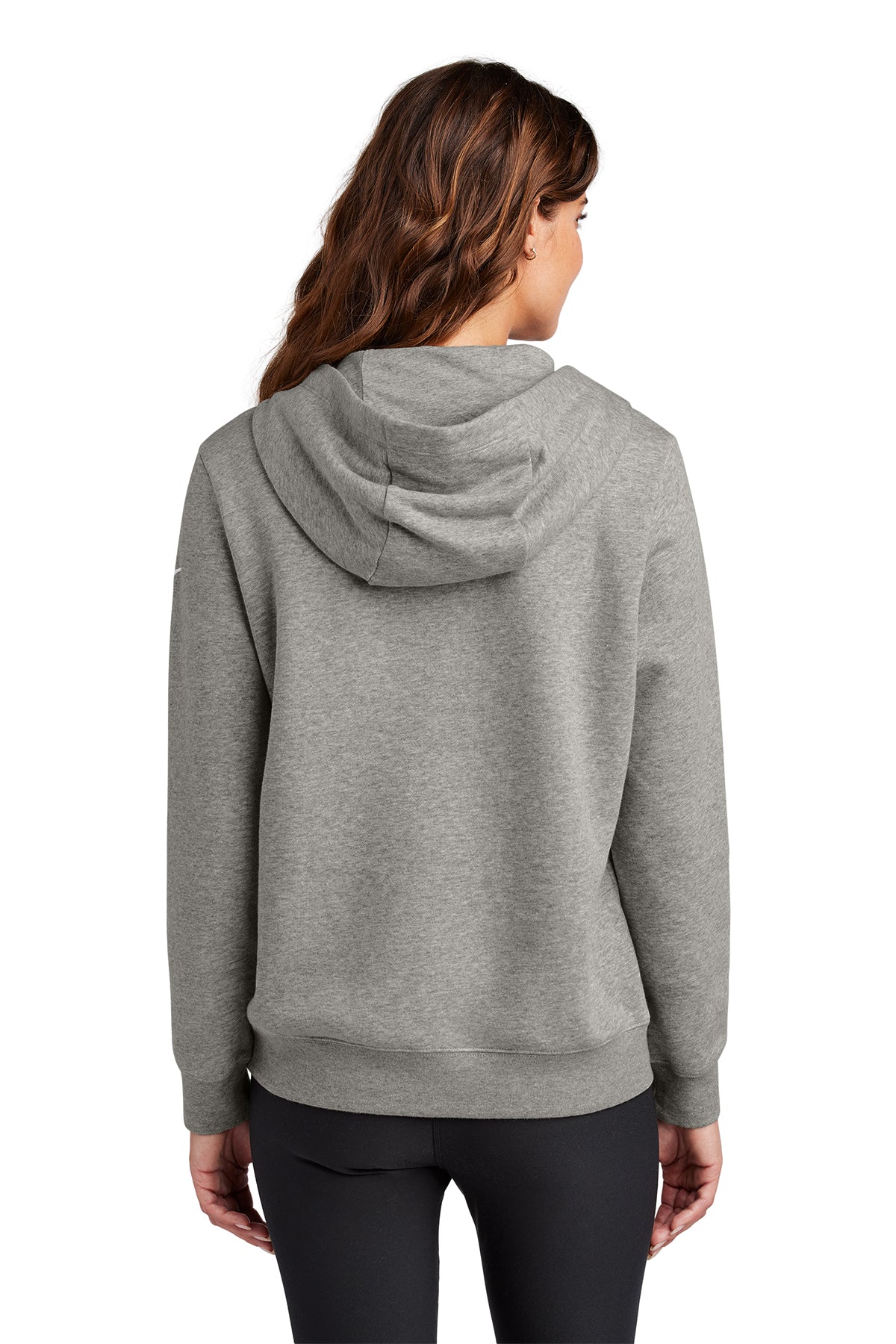 Nike Women's Club Fleece Sleeve Swoosh Pullover Hoodie