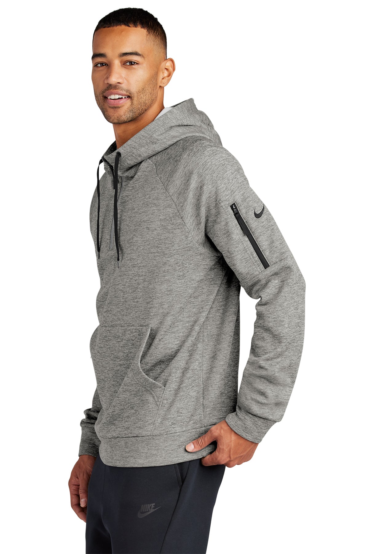 Nike Therma-FIT Pocket 1/4-Zip Fleece Hoodie