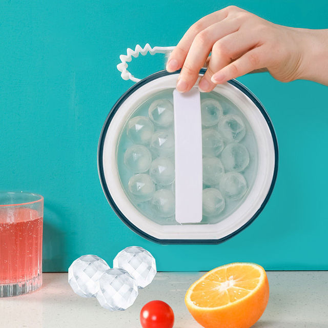 Ice Ball Maker, Ice Ball Tray- Ice Ball, Ice Tray, Flexible Mould