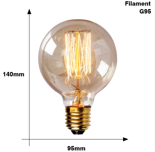Retro Vintage Edison Bulb for Home Decor