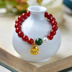 Agate bracelet