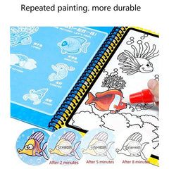 Children's Diy Magic Water Painting Book Creative Magic Water Painting Book