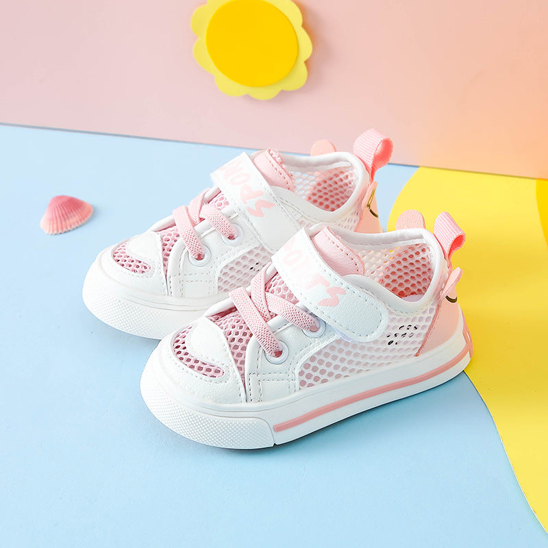 Bramiller Spring And Summer New Baby Toddler Shoe Single Net Baby Shoe
