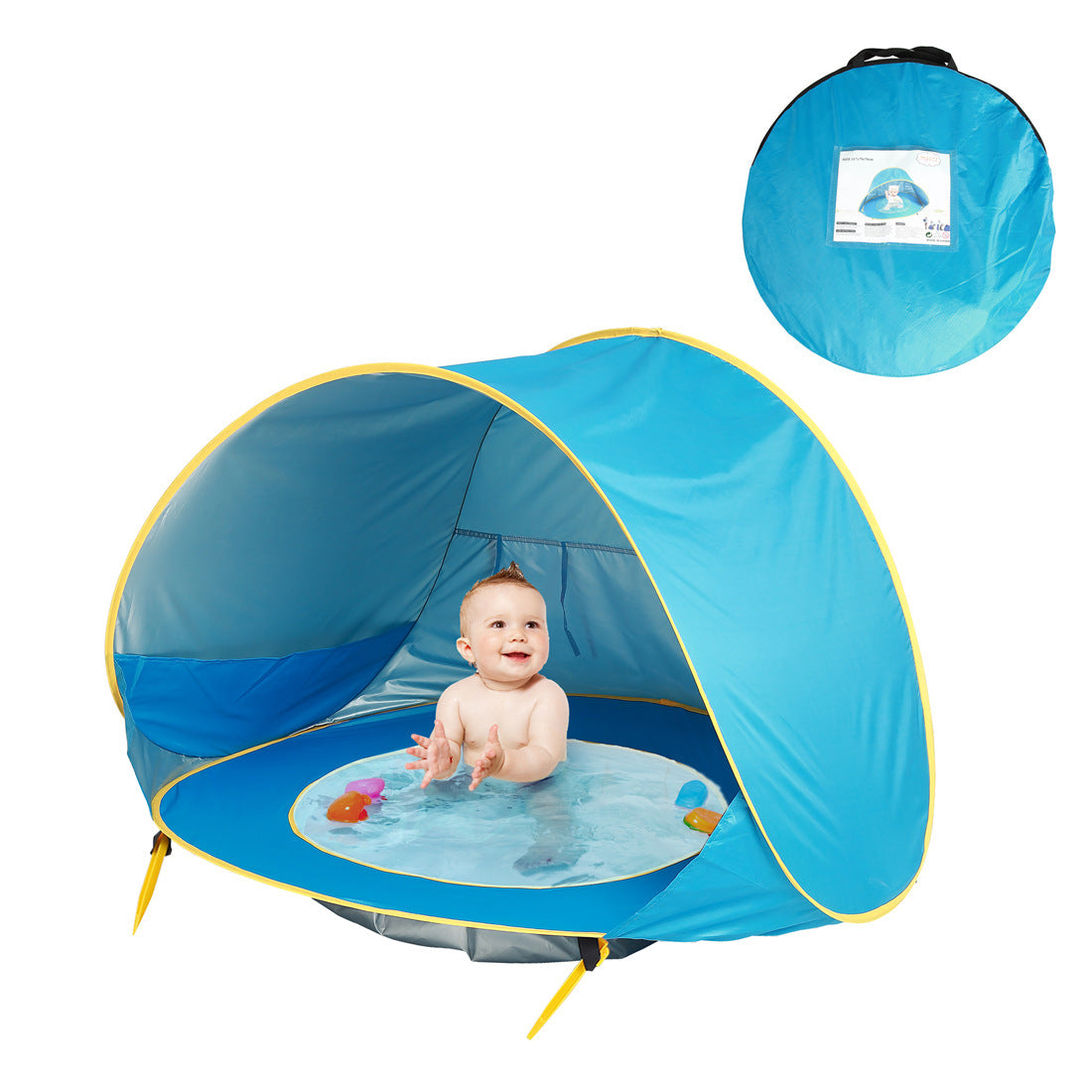 Baby Beach Tent Portable Shade Pool UV Protection Sun Shelter For Infant Outdoor Toys Child Swimming Pool Play House Tent Toys