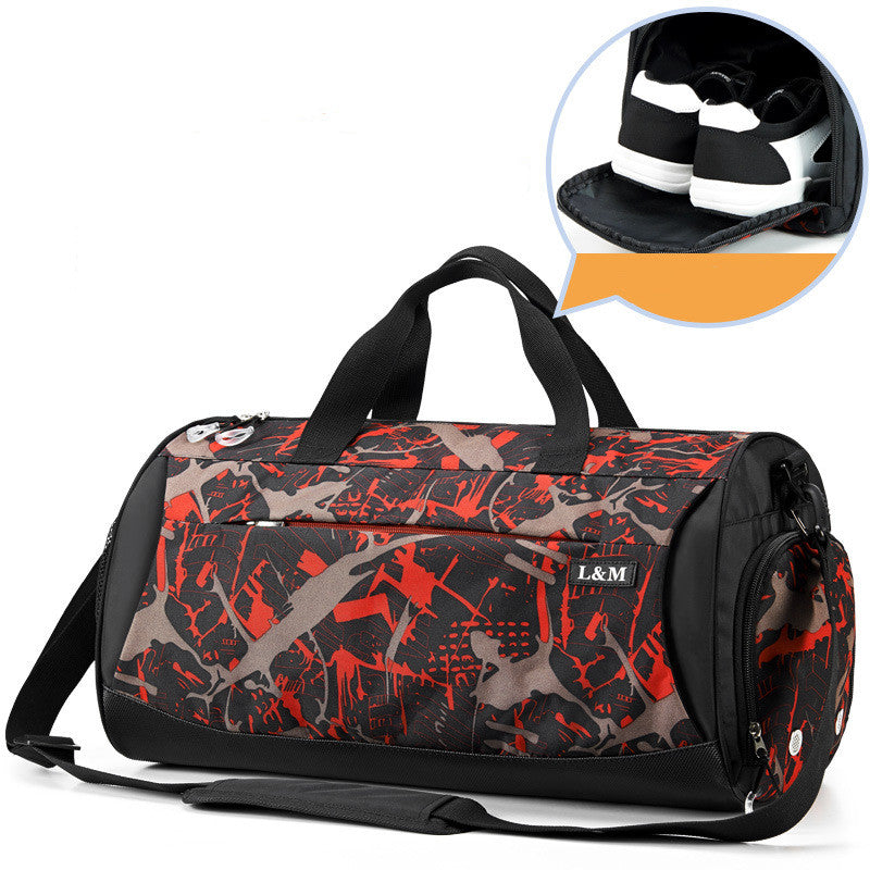 Vintage Fitness Sports Bag Men