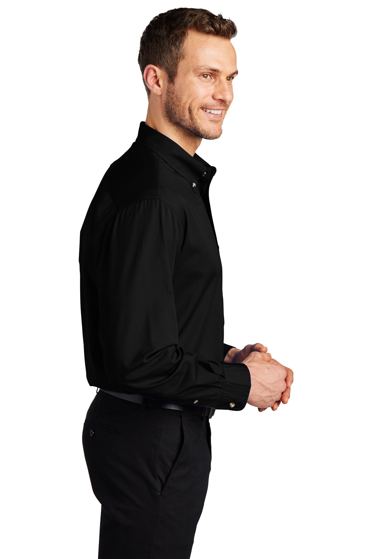 Port Authority® Tall Long Sleeve Twill Shirt
