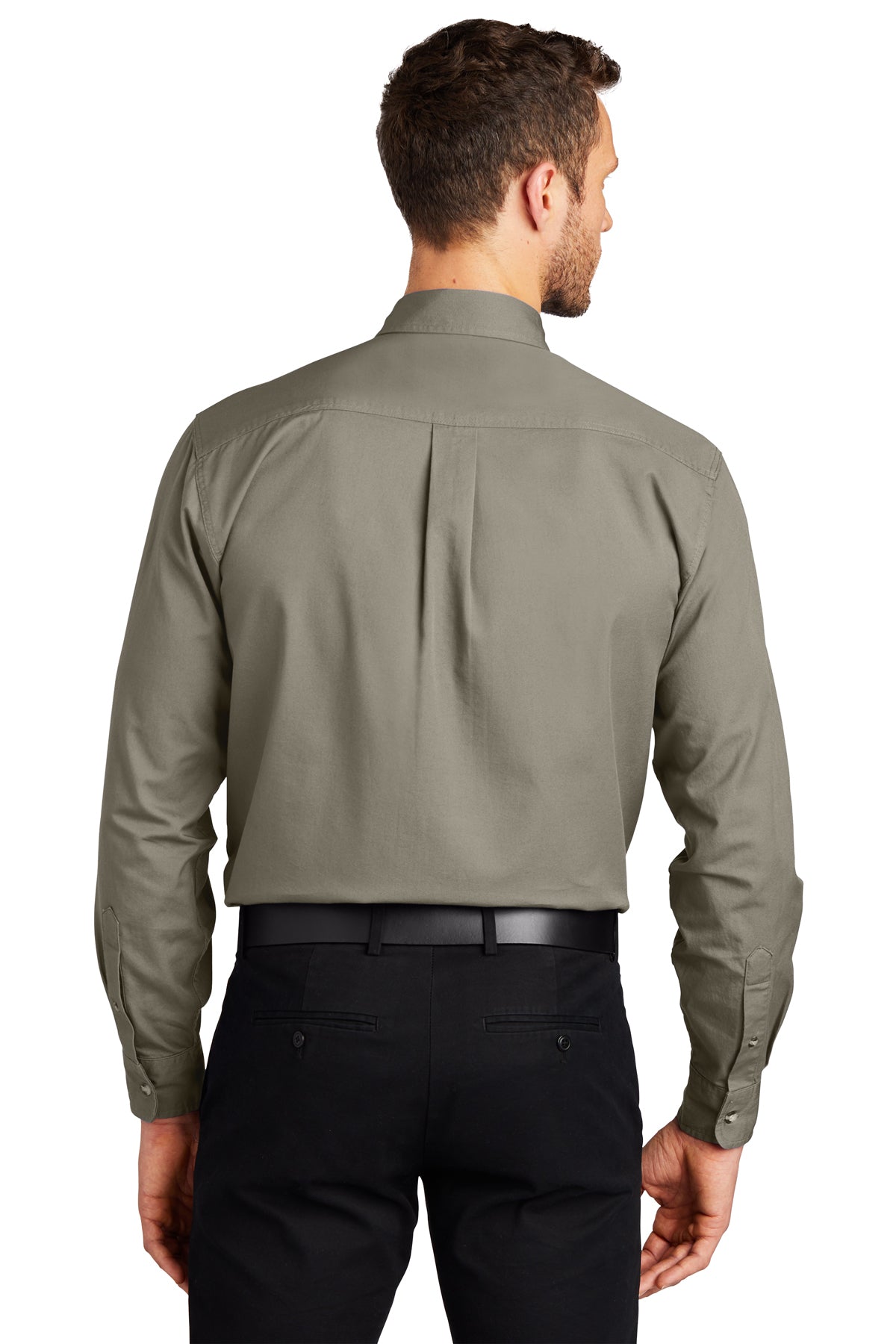 Port Authority® Tall Long Sleeve Twill Shirt