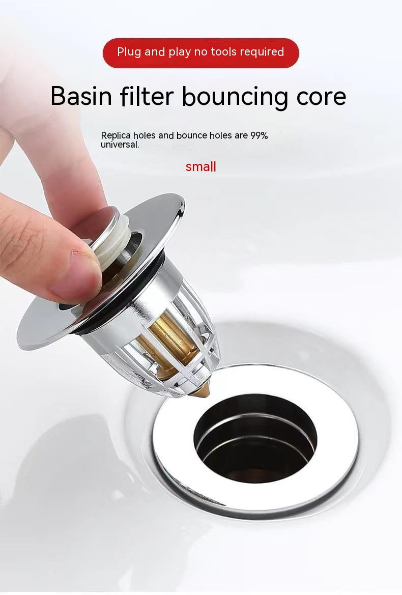 Bounce Drainer Wash Basin Leaking Plug
