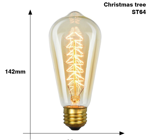 Retro Vintage Edison Bulb for Home Decor