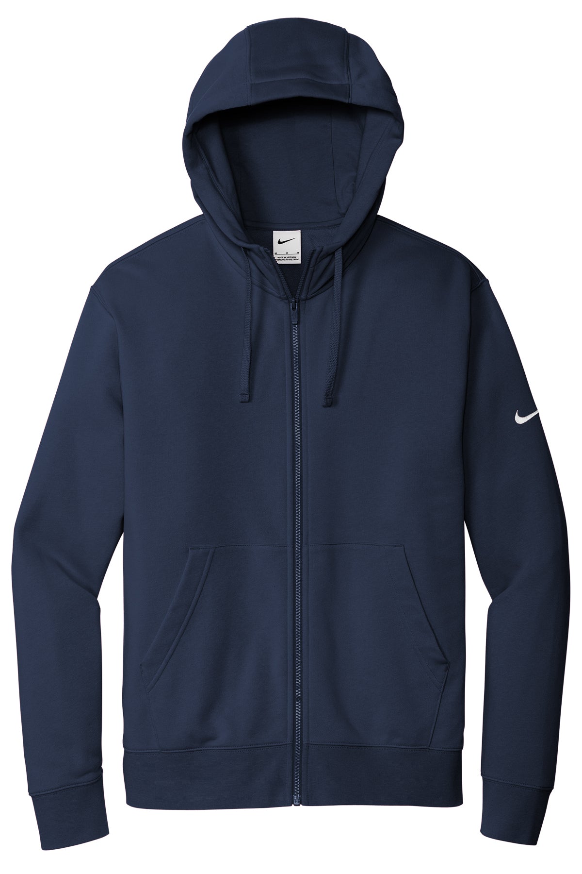 Nike Club Fleece Sleeve Swoosh Full-Zip Hoodie