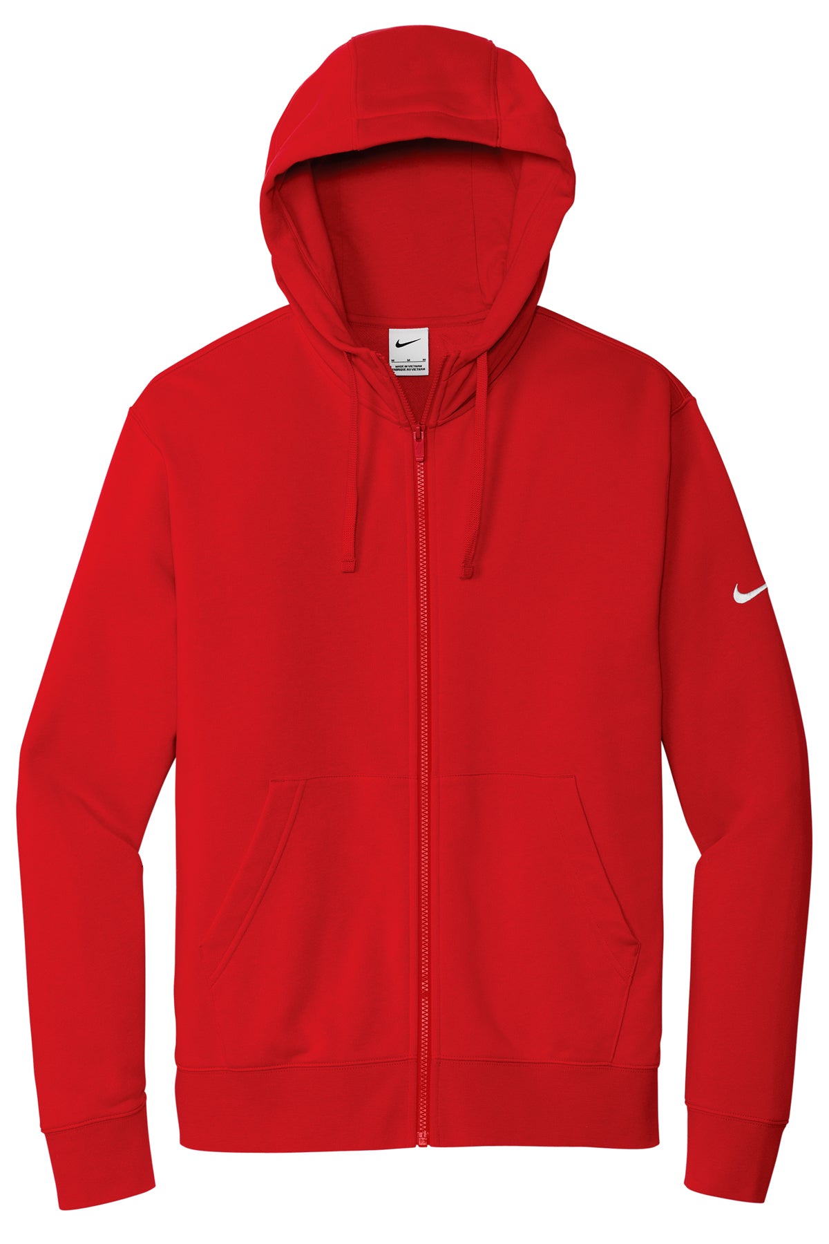 Nike Club Fleece Sleeve Swoosh Full-Zip Hoodie