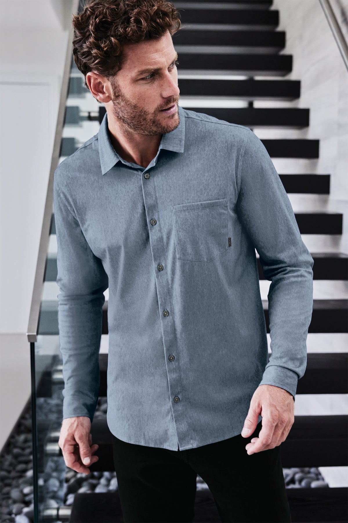 OGIO® Extend Long Sleeve Button-Up