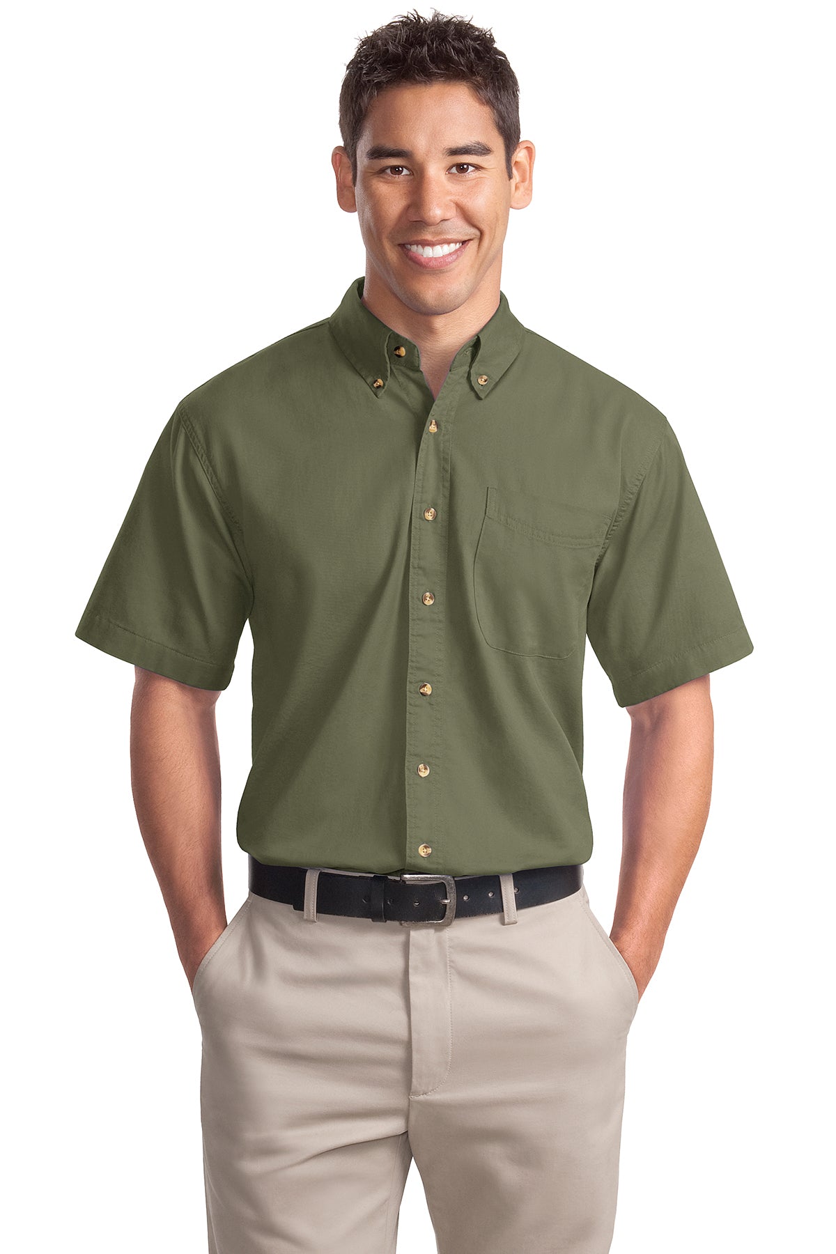 Port Authority® Short Sleeve Twill Shirt
