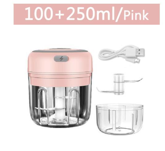 Mini Electric Garlic Chopper-USB Portable Meat Grinder, Vegetable Chopper for Kitchen Gadgets