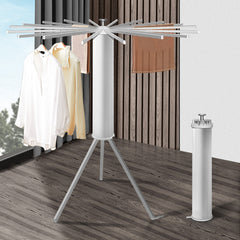 Household Floor Folding Clothes Drying Rack