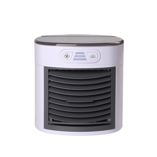 Mini Air Conditioner, Mini Portable Air Conditioner, Multi Speed Fan, Built In Rechargeable Battery - USB, Air Cooling Fan for Home and Office Use
