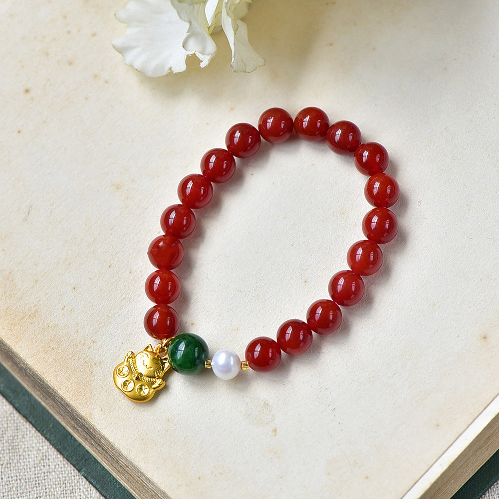 Agate bracelet