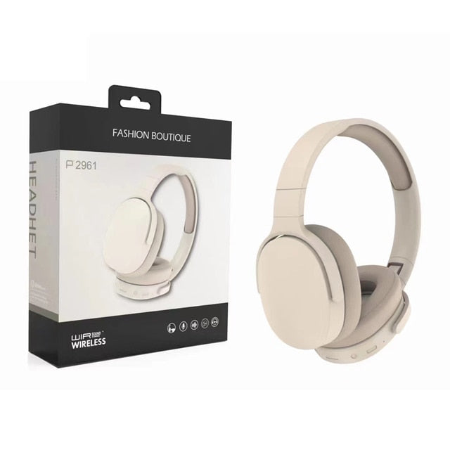 Wireless Bluetooth Headphones, Noise Canceling Headphones Stereo Sound Sport Gaming Headset
