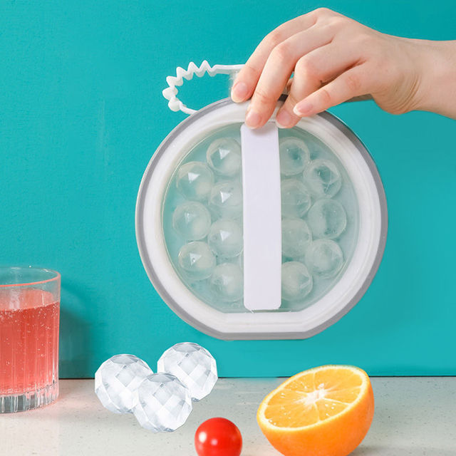 Ice Ball Maker, Ice Ball Tray- Ice Ball, Ice Tray, Flexible Mould