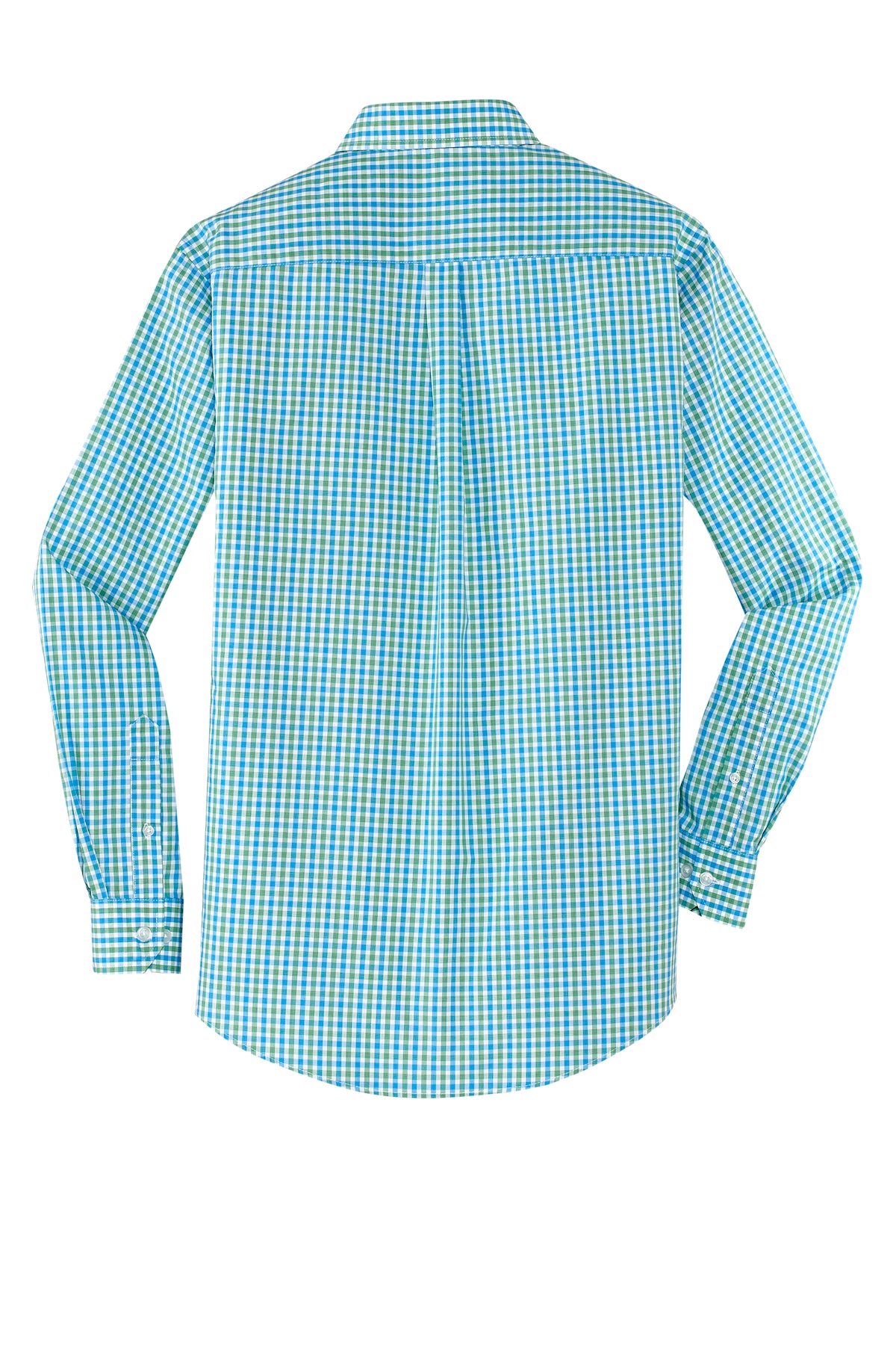 Port Authority® Long Sleeve Gingham Easy Care Shirt