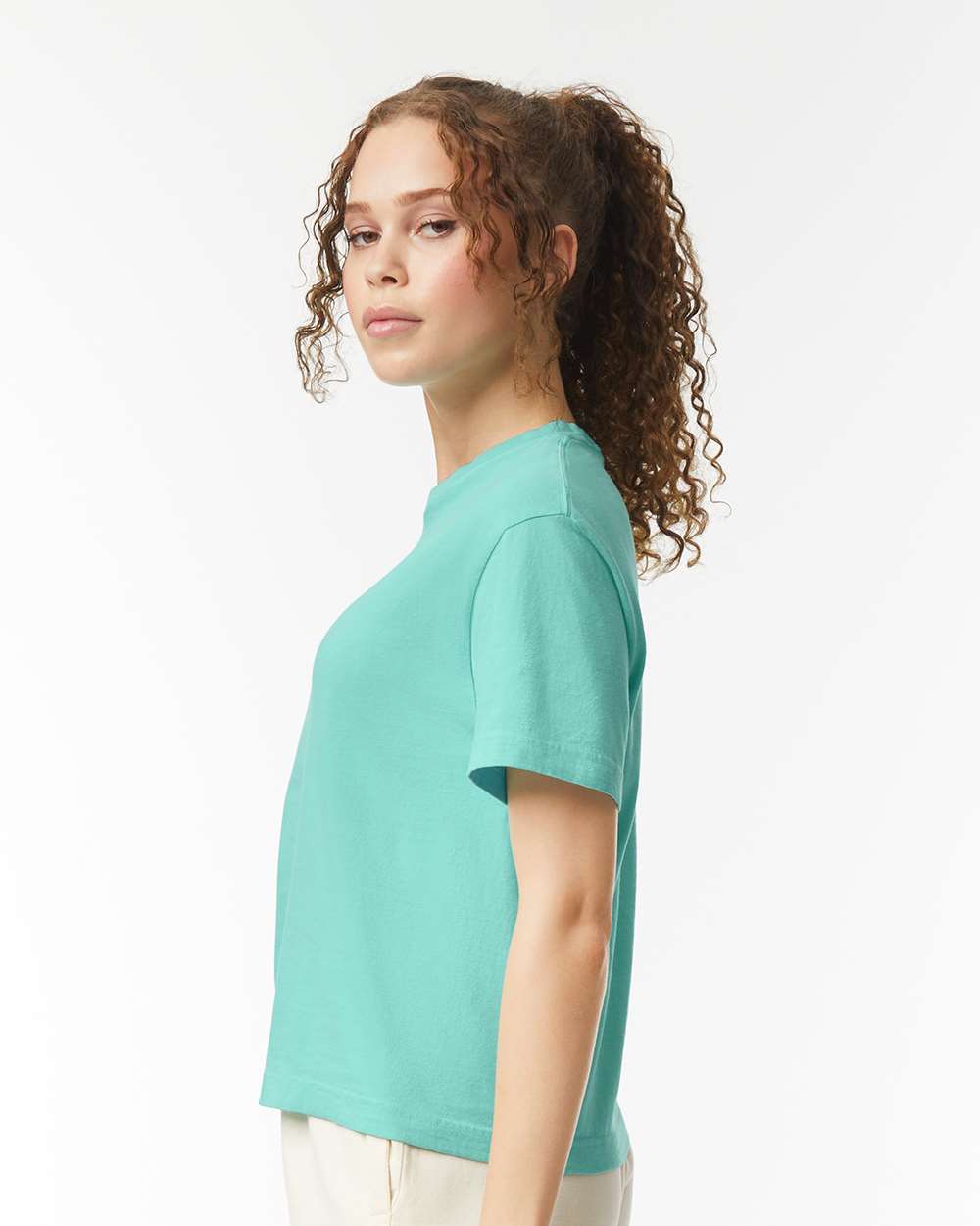 Women's Garment-Dyed Heavyweight Boxy T-Shirt - 3023CL