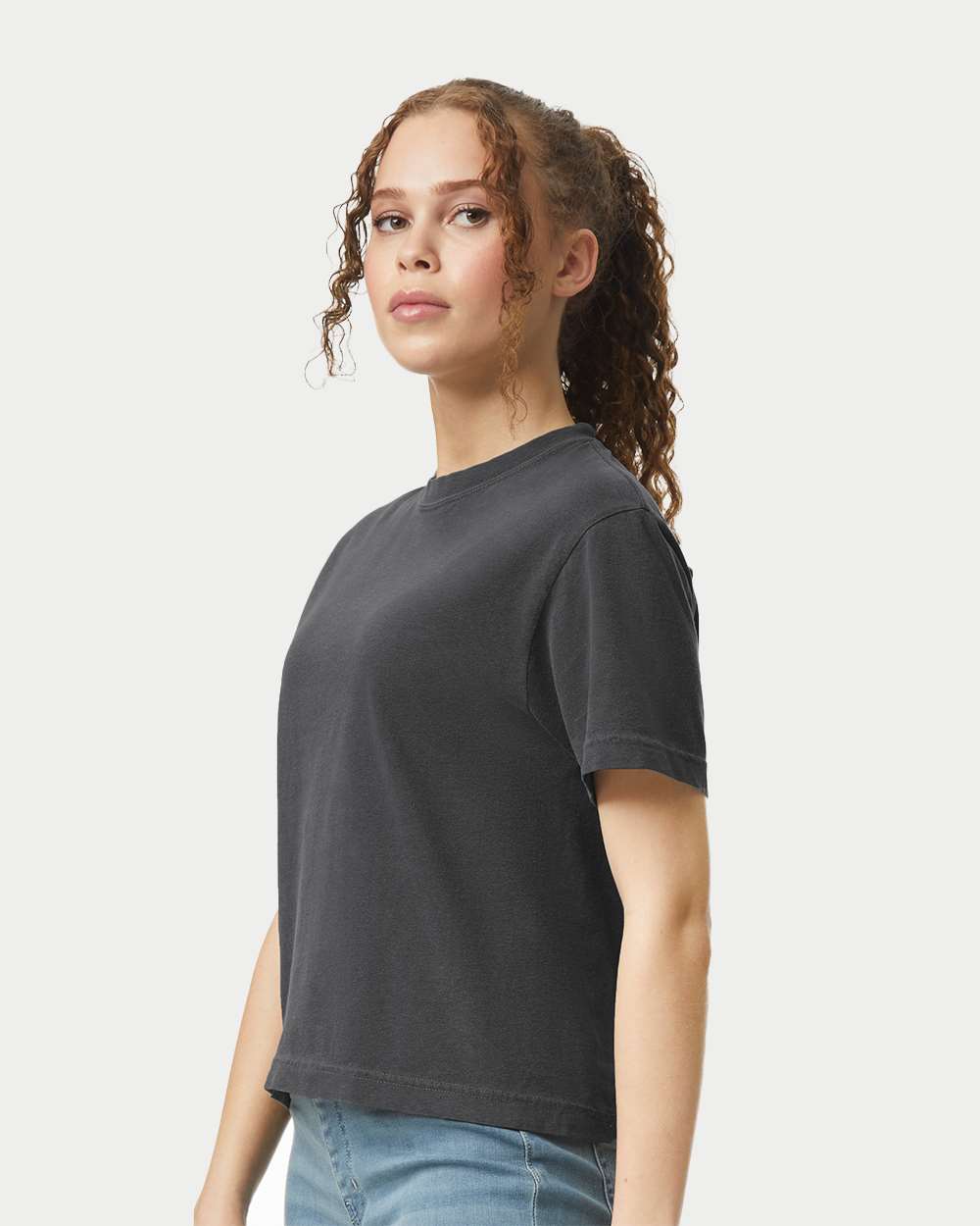 Women's Garment-Dyed Heavyweight Boxy T-Shirt - 3023CL