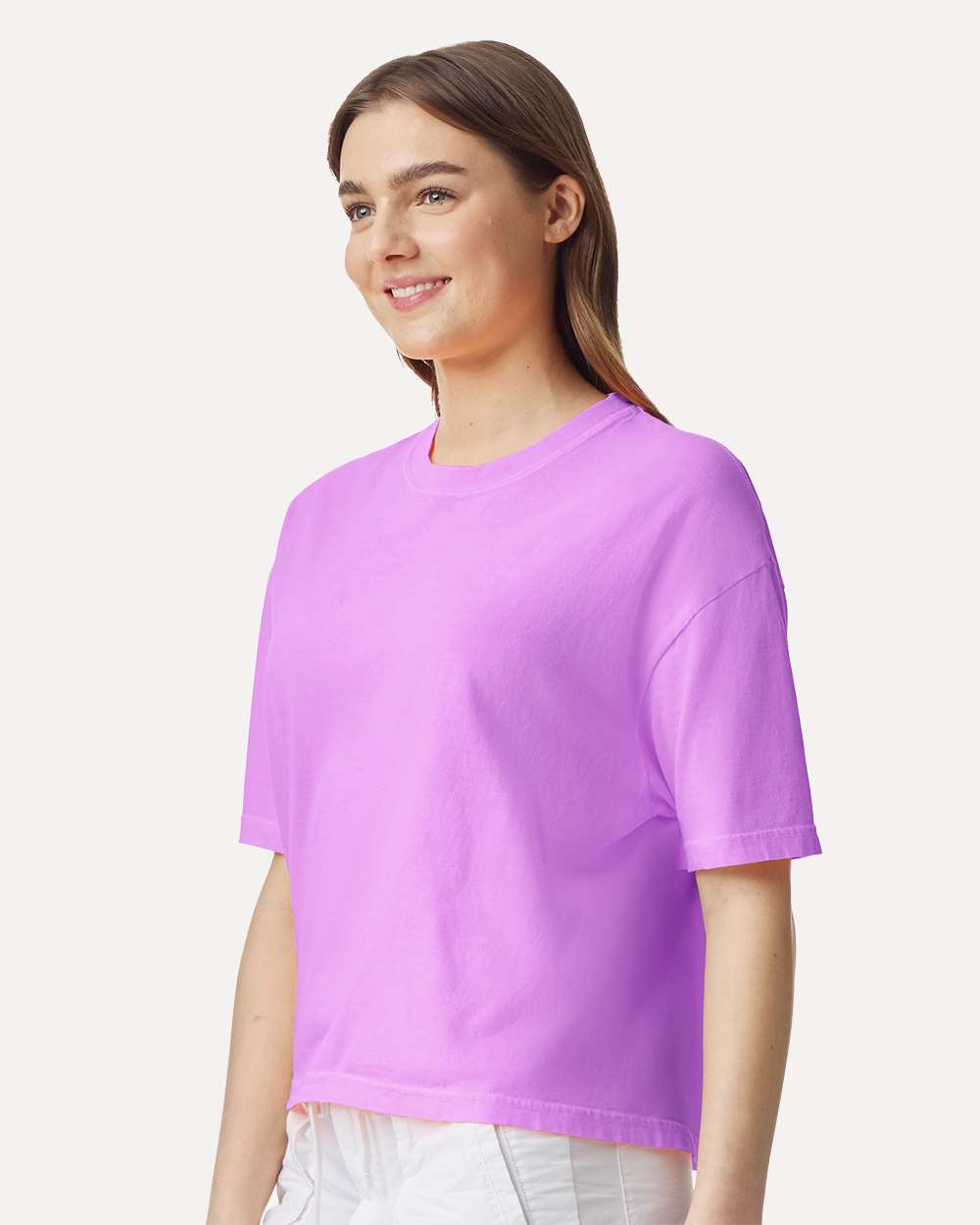 Women's Garment-Dyed Heavyweight Boxy T-Shirt - 3023CL