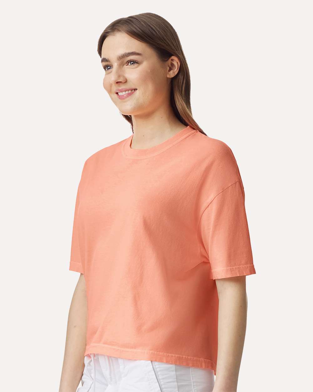 Women's Garment-Dyed Heavyweight Boxy T-Shirt - 3023CL