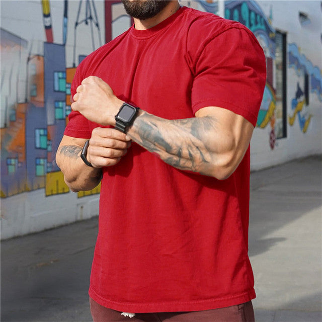 New Men Workout Tees, Comfortable gym T-shirt for men, Workout Tshirt