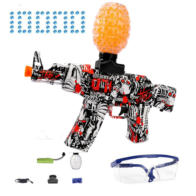 Airsoft Splatter Blaster Gun, Outdoor Indoor Best Gift for Holidays Christmas Birthday, Gel Ball Blaster Splatter Toy, Water Gun Electric Automatic Outdoor Activity