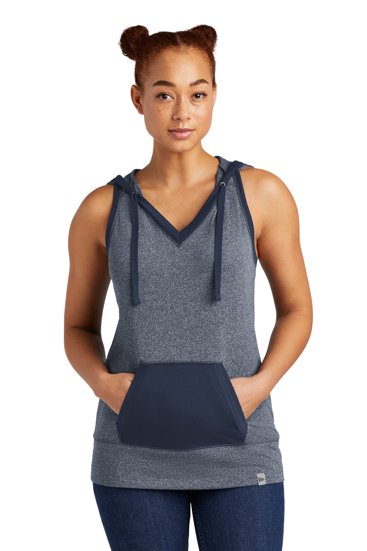 New Era® Women's Heritage Blend Hoodie Tank