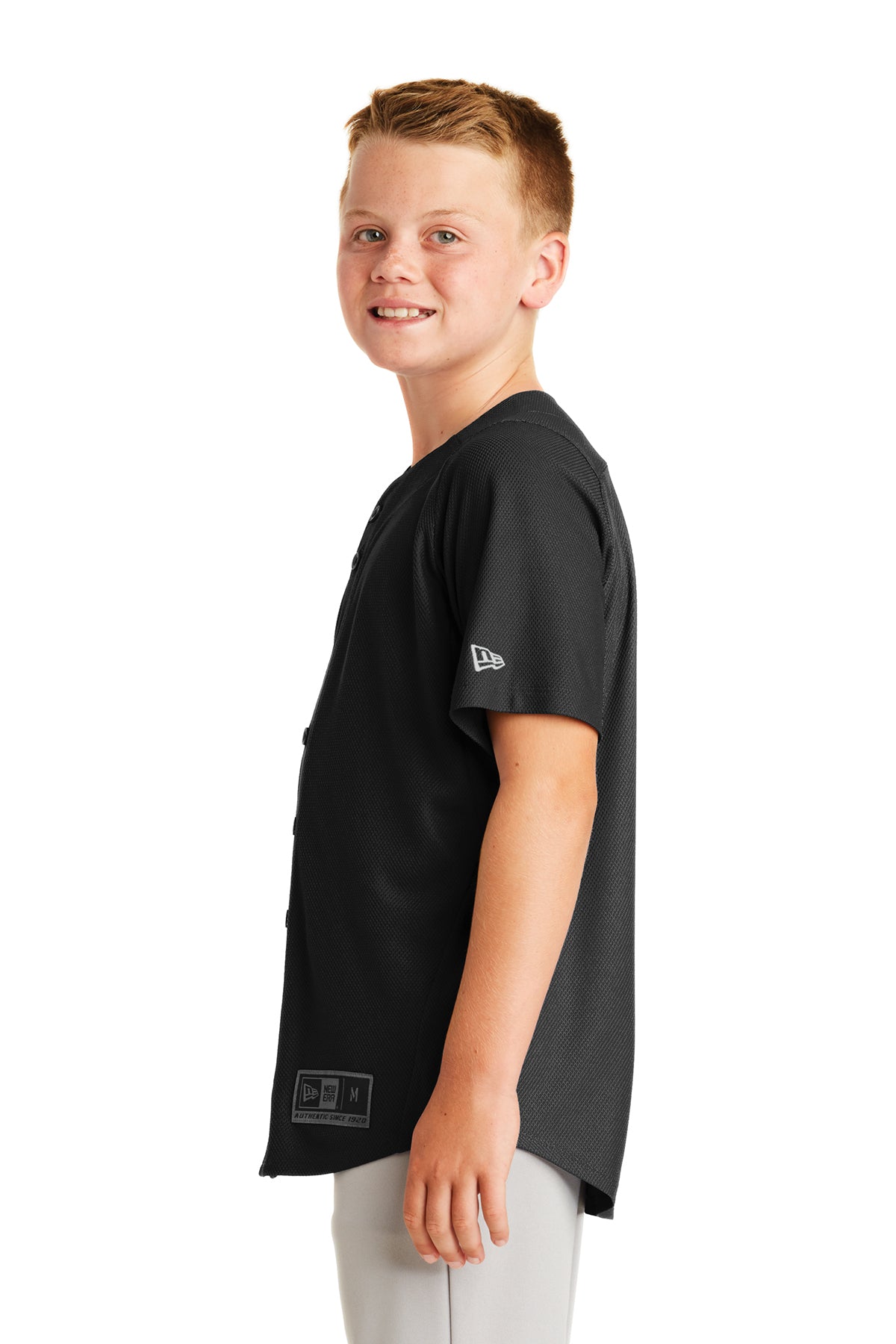 New Era® Youth Diamond Era Full-Button Jersey