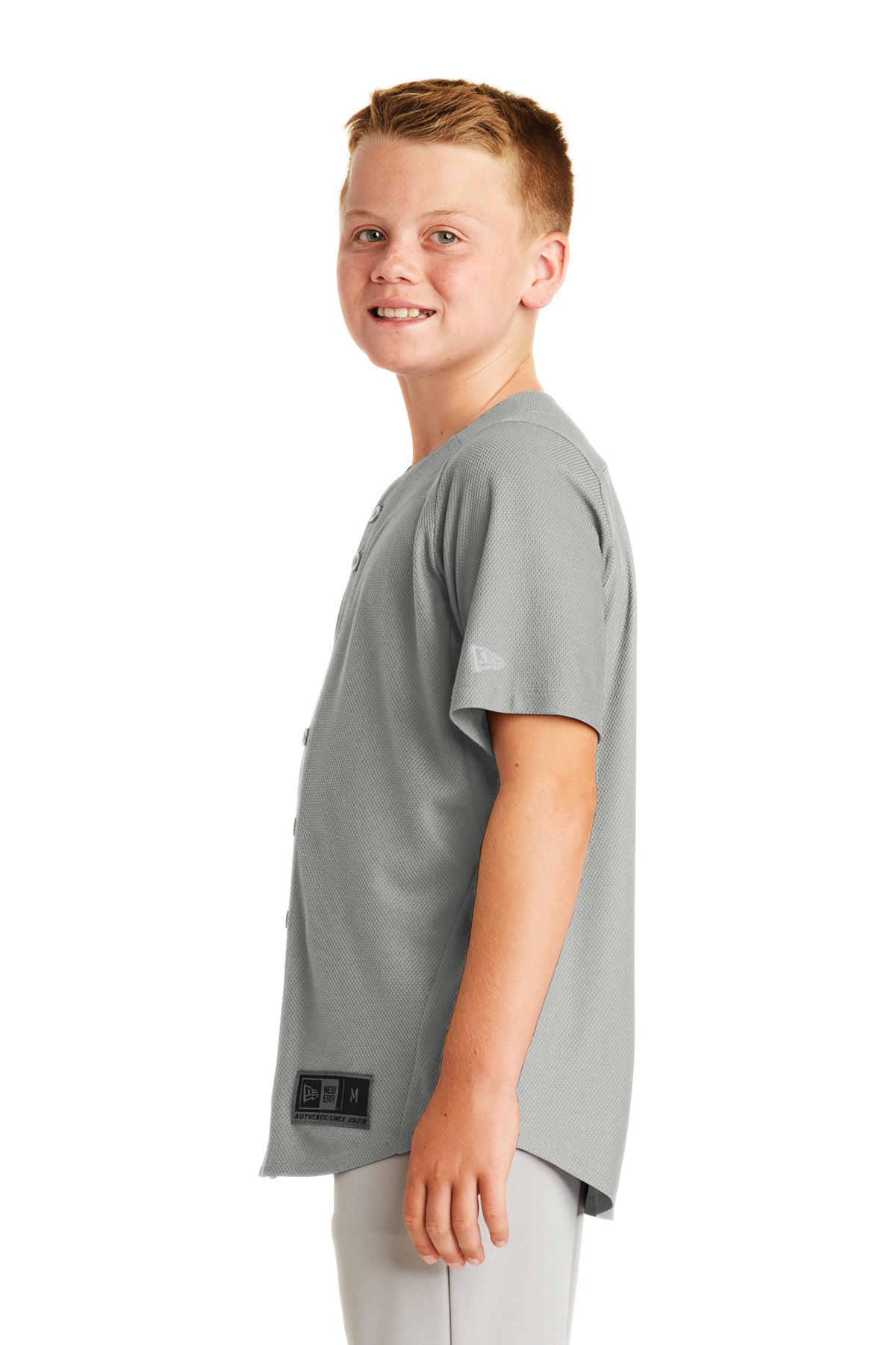 New Era® Youth Diamond Era Full-Button Jersey