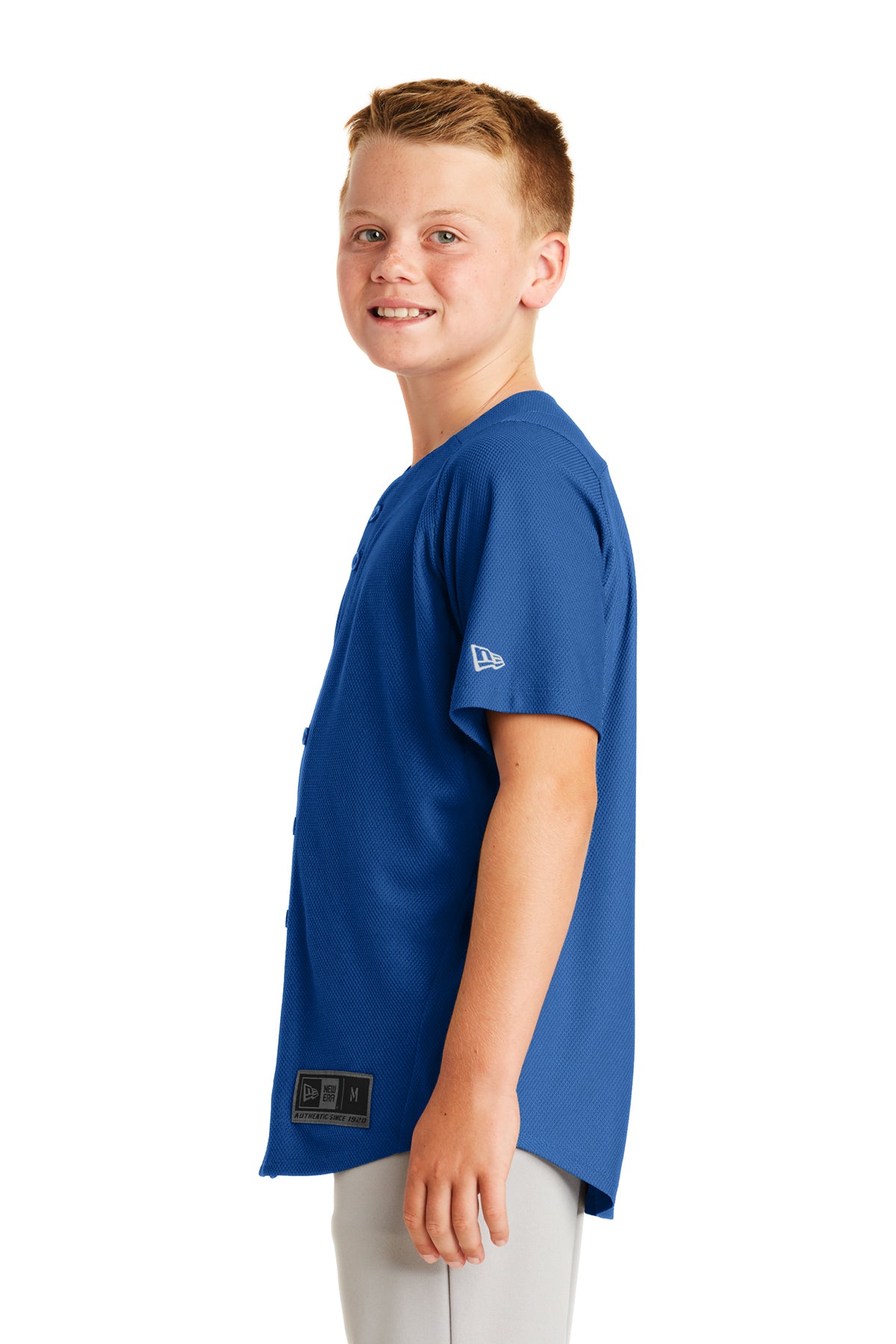 New Era® Youth Diamond Era Full-Button Jersey