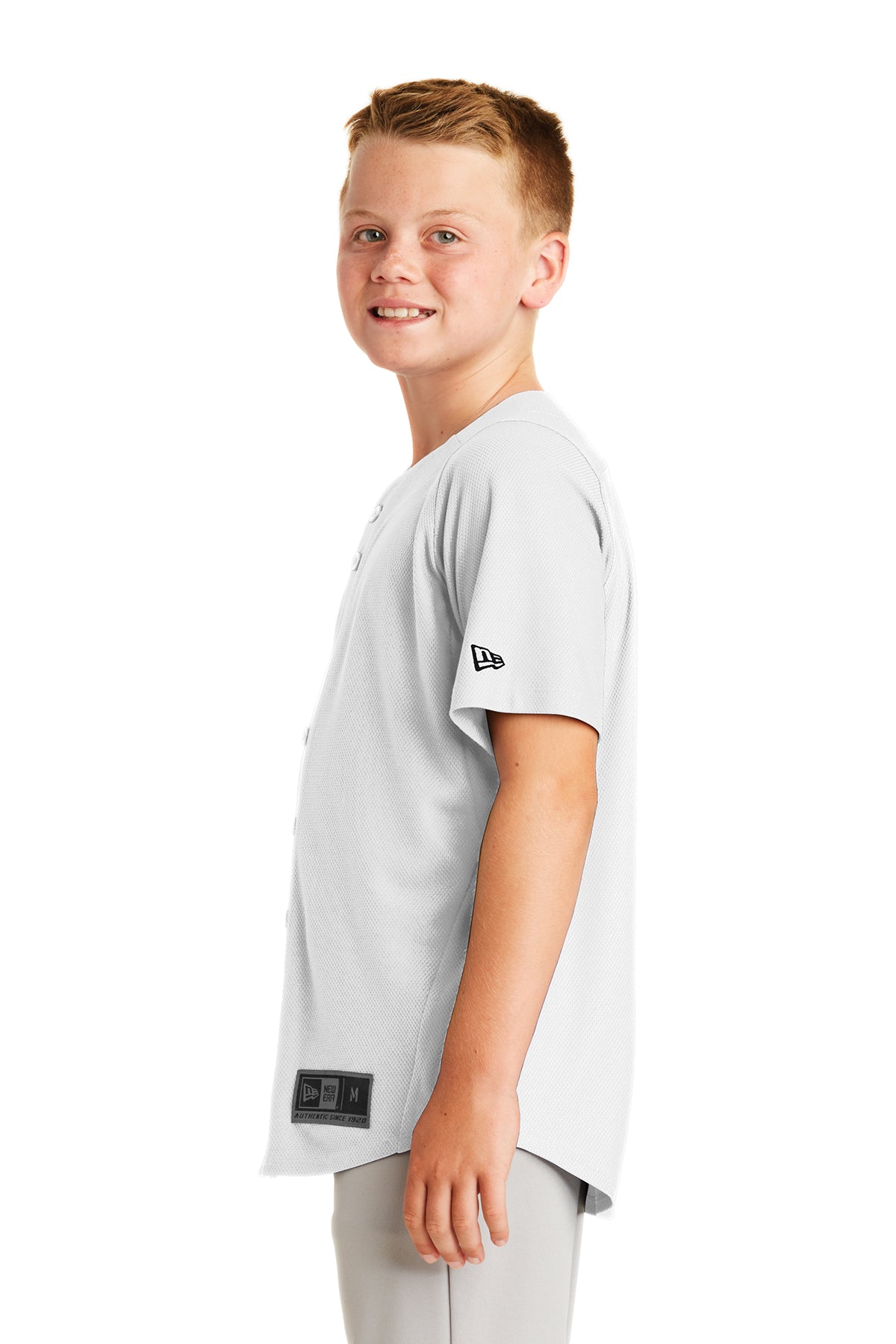 New Era® Youth Diamond Era Full-Button Jersey