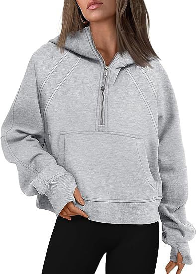 Vintage  Zipper Hoodie Sweatshirt