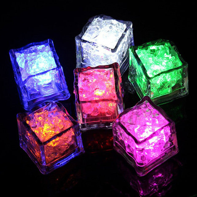 LED Glowing Ice Cubes, Party Gift, anniversary gift.