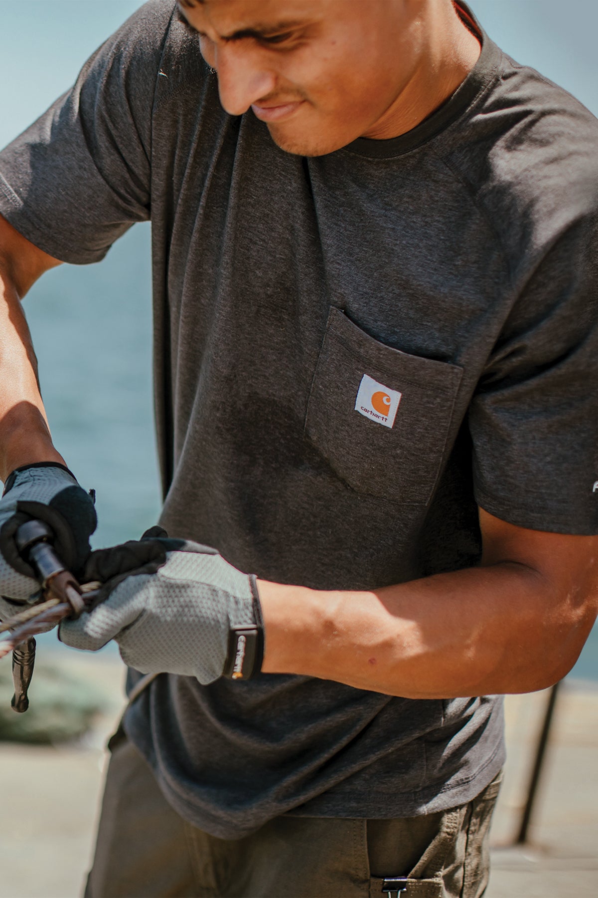 Carhartt Force ® Cotton Delmont Short Sleeve T-Shirt